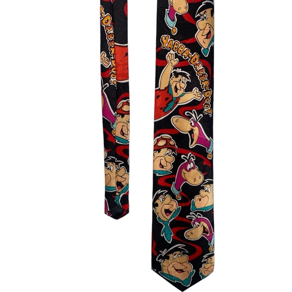 Hanna Barbera Fred Flinstone Vintage Tie View 2